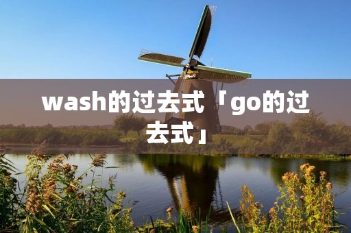 wash的过去式「go的过去式」 wash的过去式「go的过去式」
