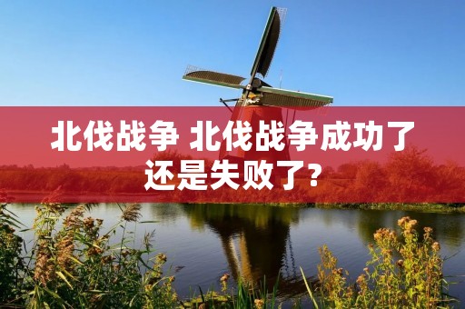 北伐战争 北伐战争成功了还是失败了?