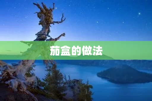 茄盒的做法:口感鲜美的地中海美食 茄盒的做法:口感鲜美的地中海美食