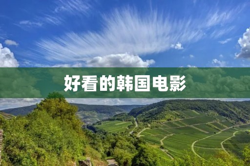 好看的韩国电影:探索人性的深度之旅