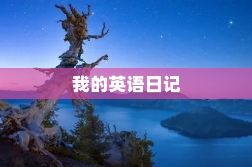 我的英语日记 我的英语日记