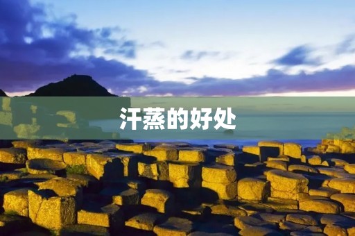 汗蒸的好处:让身体更健康 汗蒸的好处:让身体更健康