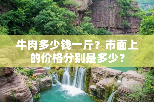 牛肉多少钱一斤？市面上的价格分别是多少？
