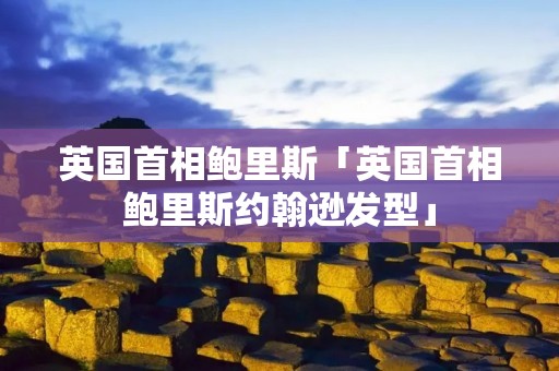 英国首相鲍里斯「英国首相鲍里斯约翰逊发型」