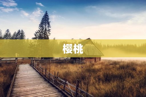 樱桃：神奇的小红果