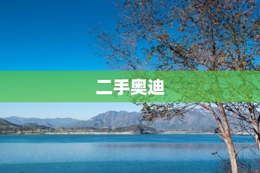 二手奥迪:性价比高,品质可靠的选择 二手奥迪:性价比高,品质可靠的选择