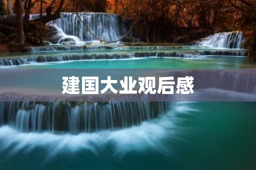 建国大业观后感