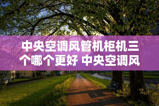 中央空调风管机柜机三个哪个更好 中央空调风管机啥意思