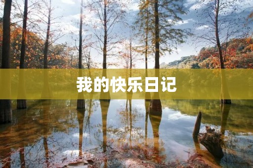 我的快乐日记 我的快乐日记