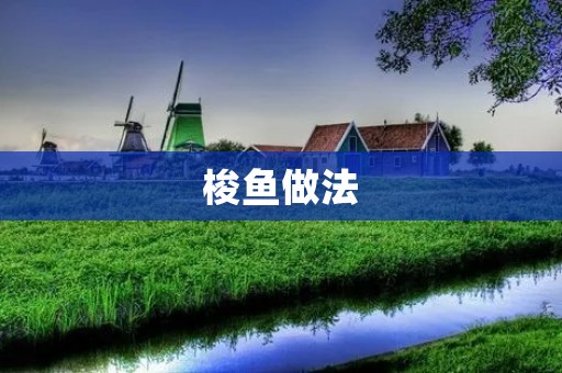 梭鱼做法:口感细腻,健康美味的佳肴 梭鱼做法:口感细腻,健康美味的佳肴
