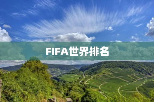 FIFA世界排名：足球领域的重要评价指标