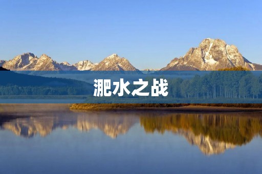 淝水之战：汉朝抵御北方入侵的关键战役
