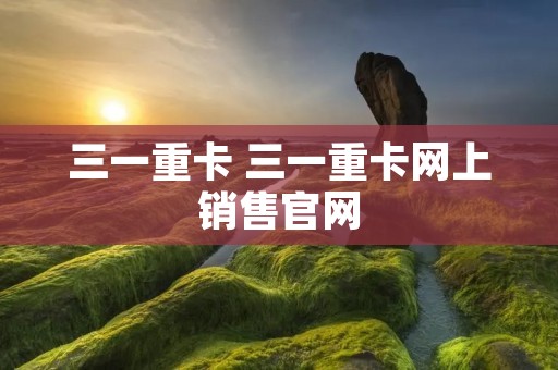 三一重卡 三一重卡网上销售官网
