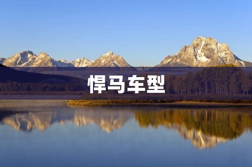 悍马车型：一款强悍的美式豪华越野车