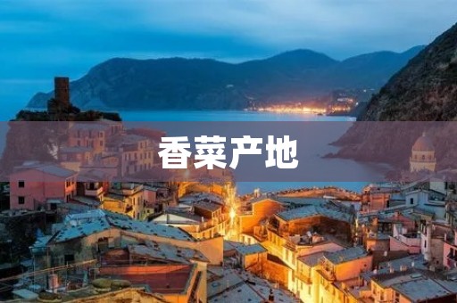 香菜产地:从历史到现代的探究