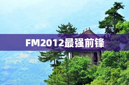 FM2012最强前锋：探讨游戏中最具攻击力的球员
