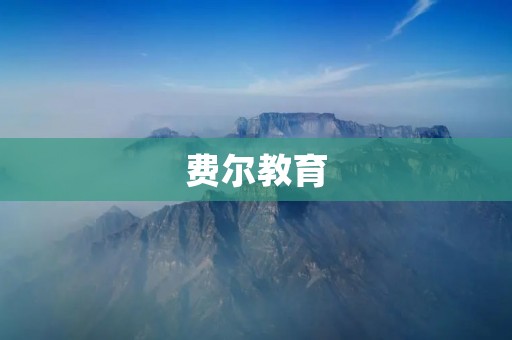 费尔教育：让孩子拥有独立思考和创造力的教育方式