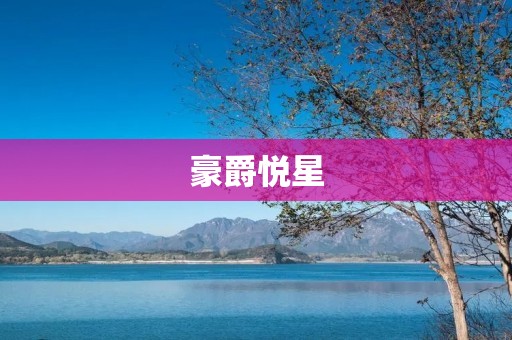 豪爵悦星:全新豪华SUV驾控体验 豪爵悦星:全新豪华SUV驾控体验