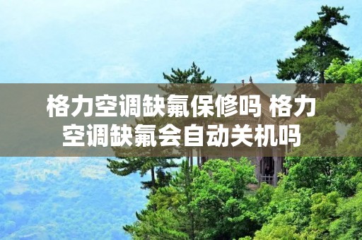 格力空调缺氟保修吗 格力空调缺氟会自动关机吗 格力空调缺氟保修吗 格力空调缺氟会自动关机吗