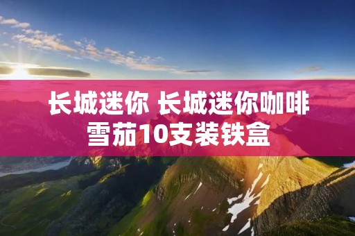 长城迷你 长城迷你咖啡雪茄10支装铁盒 长城迷你 长城迷你咖啡雪茄10支装铁盒