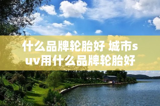 什么品牌轮胎好 城市suv用什么品牌轮胎好