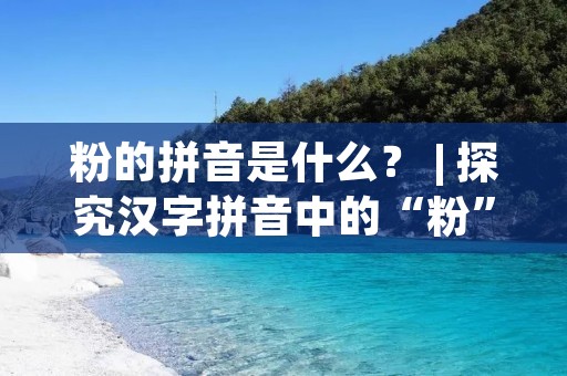 粉的拼音是什么？ | 探究汉字拼音中的“粉”