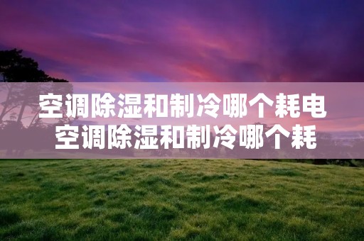空调除湿和制冷哪个耗电 空调除湿和制冷哪个耗电量大
