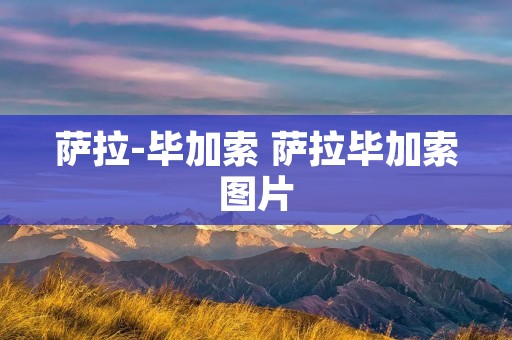 萨拉-毕加索 萨拉毕加索图片