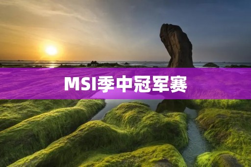 MSI季中冠军赛：全球顶尖战队的角逐