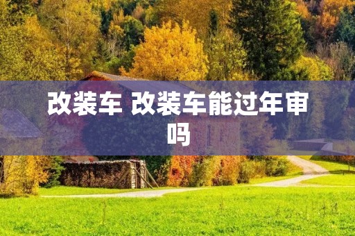 改装车 改装车能过年审吗