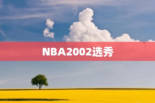 NBA2002选秀：一场历史性的盛宴