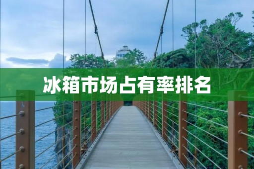 冰箱市场占有率排名:谁是胜者? 冰箱市场占有率排名:谁是胜者?