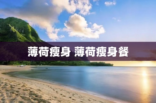 薄荷瘦身 薄荷瘦身餐