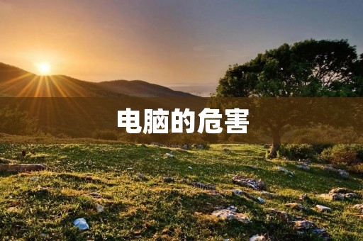 电脑的危害：从身体到心理的影响