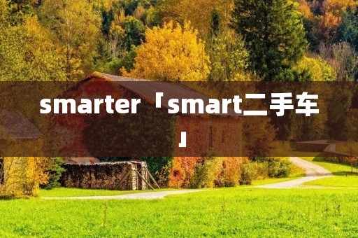 smarter「smart二手车」