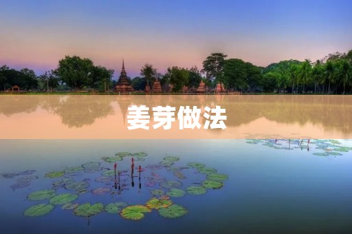 姜芽做法:酸辣可口的美食佳品 姜芽做法:酸辣可口的美食佳品