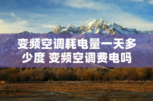 变频空调耗电量一天多少度 变频空调费电吗 一天要花多少钱 变频空调耗电量一天多少度 变频空调费电吗 一天要花多少钱