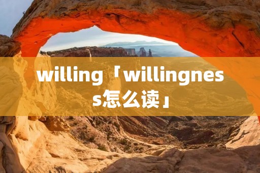 willing「willingness怎么读」