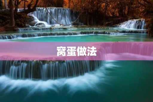 窝蛋做法：美味早餐的制作秘诀