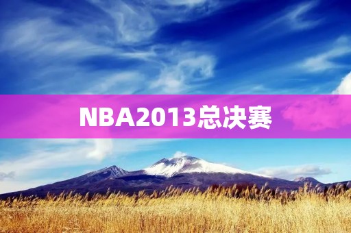 NBA2013总决赛:热火夺冠之路 NBA2013总决赛:热火夺冠之路