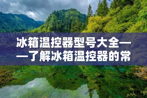 冰箱温控器型号大全——了解冰箱温控器的常见型号及其特点 冰箱温控器型号大全——了解冰箱温控器的常见型号及其特点