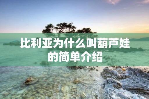 比利亚为什么叫葫芦娃的简单介绍