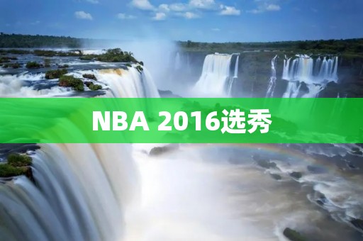 NBA 2016选秀:新秀们的前途与挑战 NBA 2016选秀:新秀们的前途与挑战