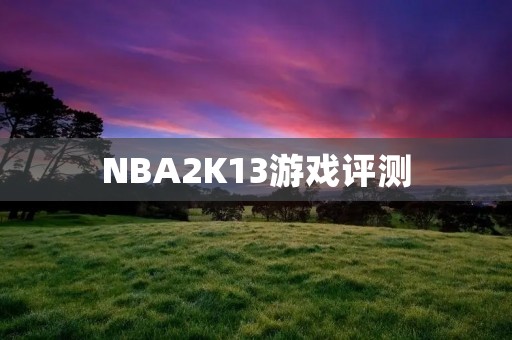 NBA2K13游戏评测：细节打造完美的篮球世界