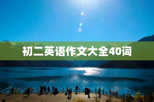 初二英语作文大全40词