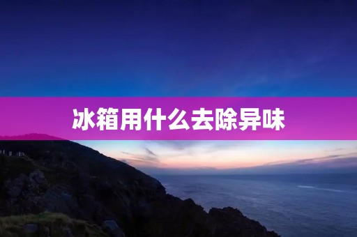 冰箱用什么去除异味 冰箱用什么去除异味