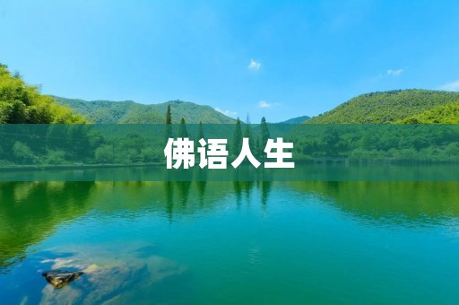 佛语人生:如何用佛教智慧指引人生 佛语人生:如何用佛教智慧指引人生
