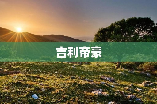 吉利帝豪:一款外观时尚、配置丰富的家用轿车 吉利帝豪:一款外观时尚、配置丰富的家用轿车
