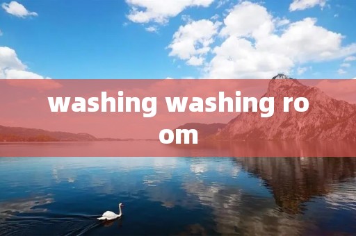 washing washing room