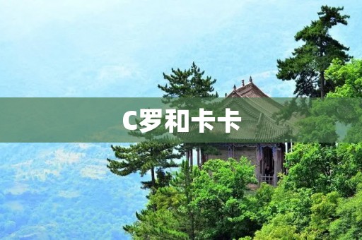 C罗和卡卡:两位伟大球员的传奇故事 C罗和卡卡:两位伟大球员的传奇故事